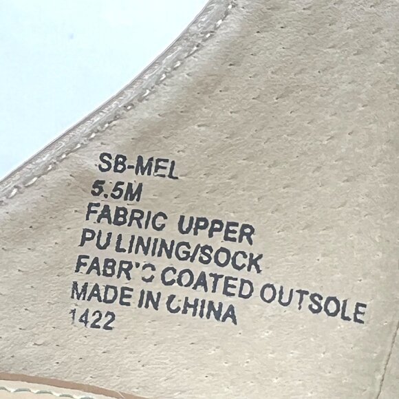 Betsey Johnson Size 5.5 Mel Champagne Satin Low Block Heels Dress Sandals‎ Shoes - Picture 16 of 16